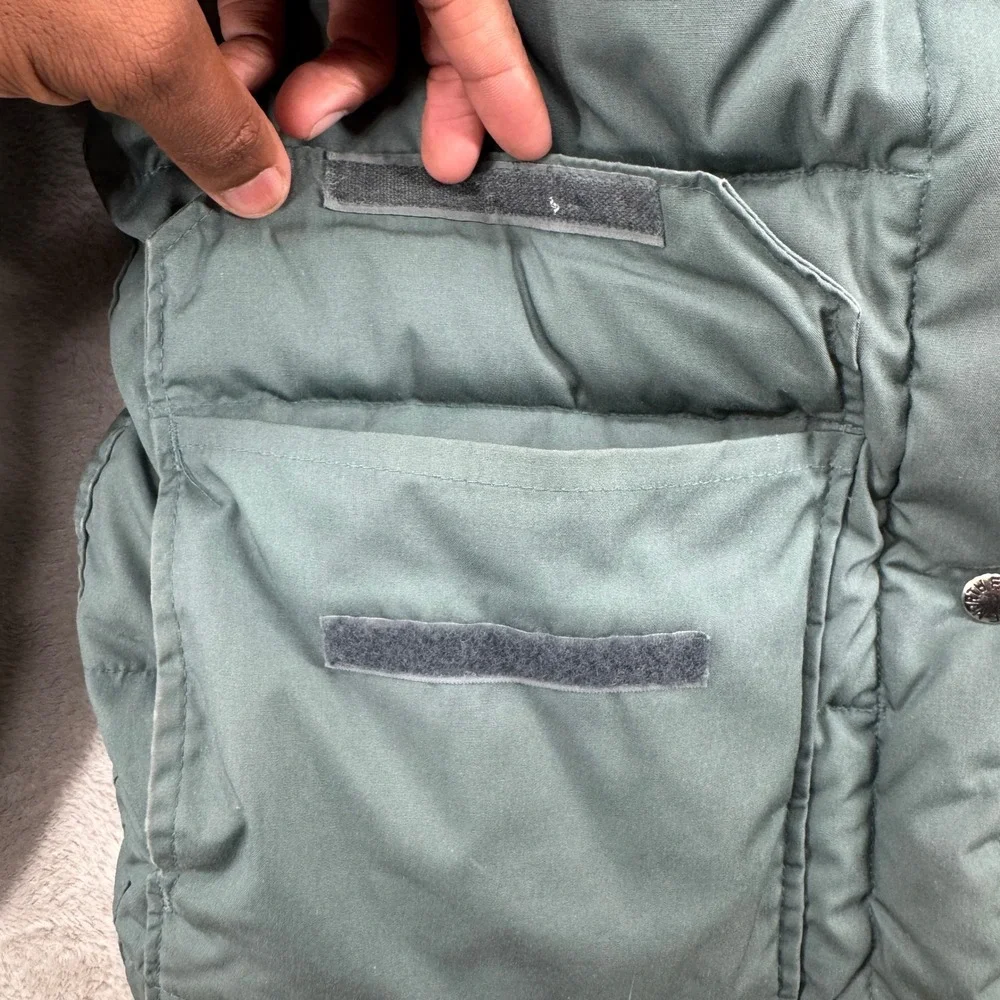 Vintage 70s The North Face Goose Down Puffer Jacket Womens M Blue Gorpcore USA - Picture 3 of 8